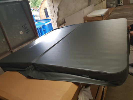 84" x 86" Grey Cover - CAT240118