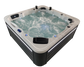 CX-6 Hot Tub with water and lighting