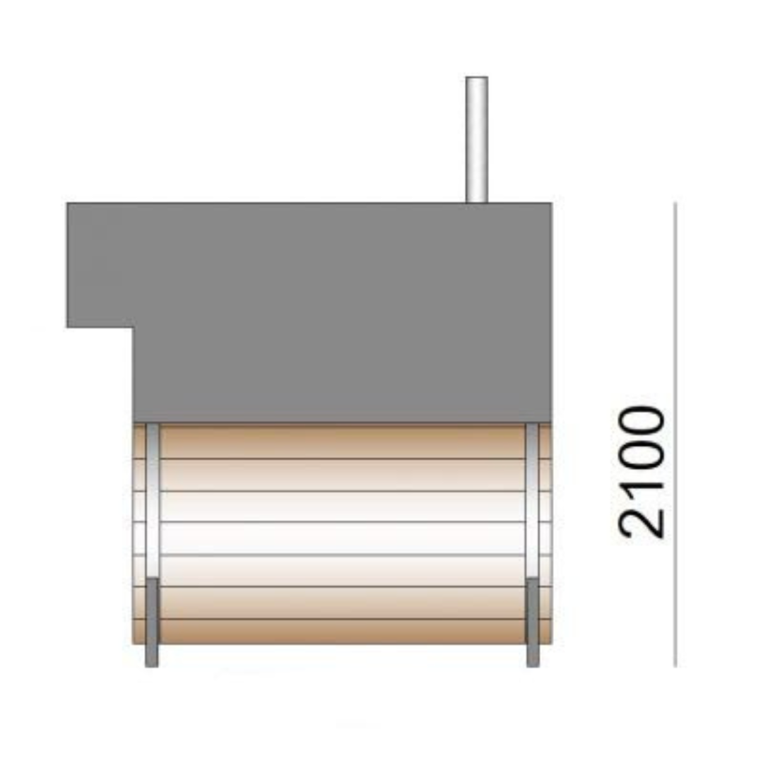 Barrel Sauna 2.2m